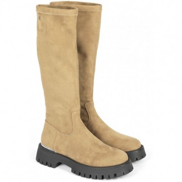 GIOSEPPO ENYING stivali in velluto 73203 TAUPE
