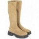 GIOSEPPO ENYING stivali in velluto 73203 TAUPE