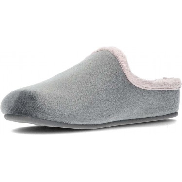 Garzón 12051 Ciabatte da donna Suatex GRIS