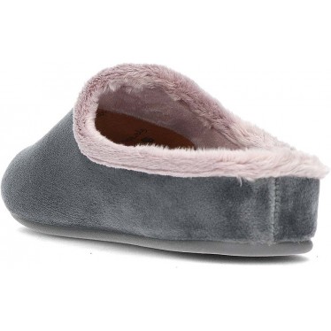 Garzón 12051 Ciabatte da donna Suatex GRIS
