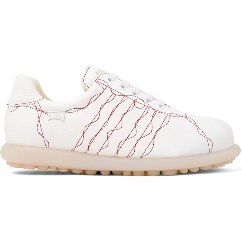 Scarpe da ginnastica da uomo Camper K100968 Twins Pela WHITE_002