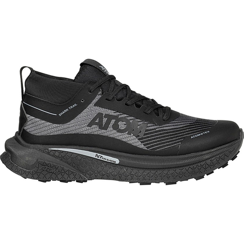 Scarpe da ginnastica da uomo ATOM Blast-Tex di Fluchos BLACK