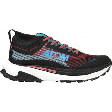 Scarpe da ginnastica da uomo ATOM Blast-Tex di Fluchos BLACK_RED