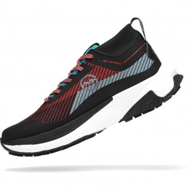 Scarpe da ginnastica da uomo ATOM Blast-Tex di Fluchos BLACK_RED