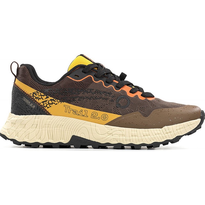 Scarpe Fluchos ATOM AT158 Trail Running Terra 2.0 da uomo SAND