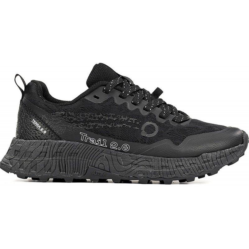 Sneakers da donna Fluchos ATOM AT159 Terra V2 Bassa Densità BLACK