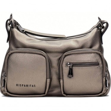 Borsa a tracolla da donna Hispanitas BI243525 Samba BASALTO