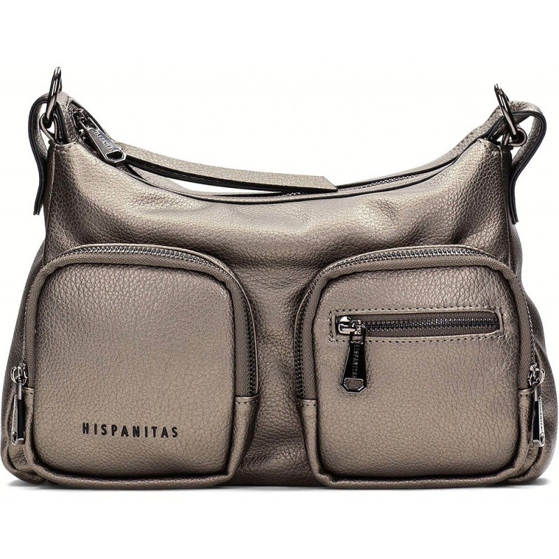 Borsa a tracolla da donna Hispanitas BI243525 Samba BASALTO