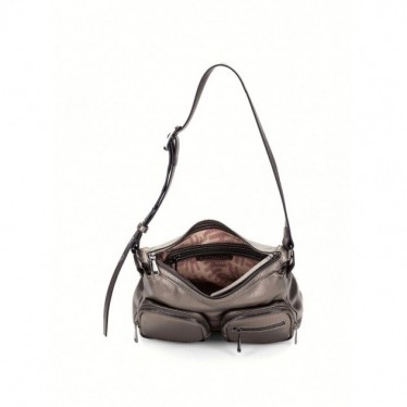Borsa a tracolla da donna Hispanitas BI243525 Samba BASALTO