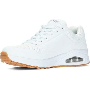 SPORTS SKECHERS UNO STAND ON AIR 52458 WHITE