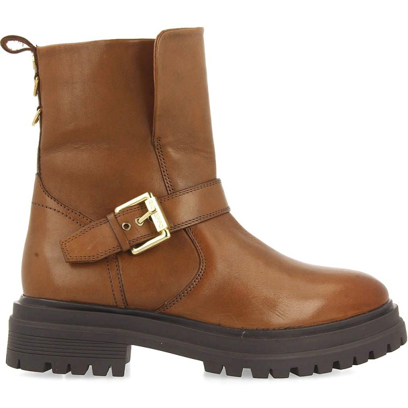 GIOSEPPO SIBIRIEN stivali stile biker in pelle 73252 CUERO