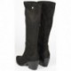 Stivali alti in velluto GIOSEPPO GALANTA 73210 NEGRO