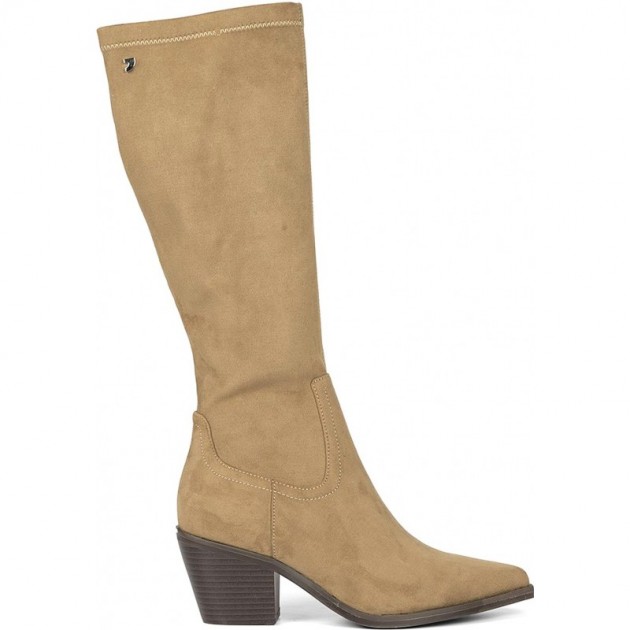Stivali alti in velluto GIOSEPPO GALANTA 73210 TAUPE Stivali alti in velluto GIOSEPPO GALANTA 73210 TAUPE