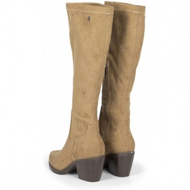 Stivali alti in velluto GIOSEPPO GALANTA 73210 TAUPE