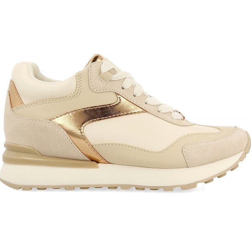 Sneakers metallizzate GIOSEPPO CASTILE 73448 ORO