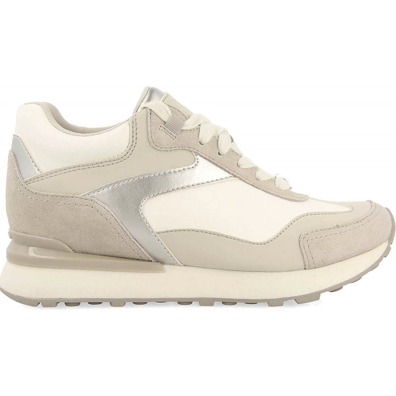 Sneakers metallizzate GIOSEPPO CASTILE 73448 PLATA