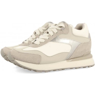 Sneakers metallizzate GIOSEPPO CASTILE 73448 PLATA