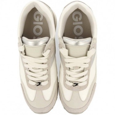 Sneakers metallizzate GIOSEPPO CASTILE 73448 PLATA