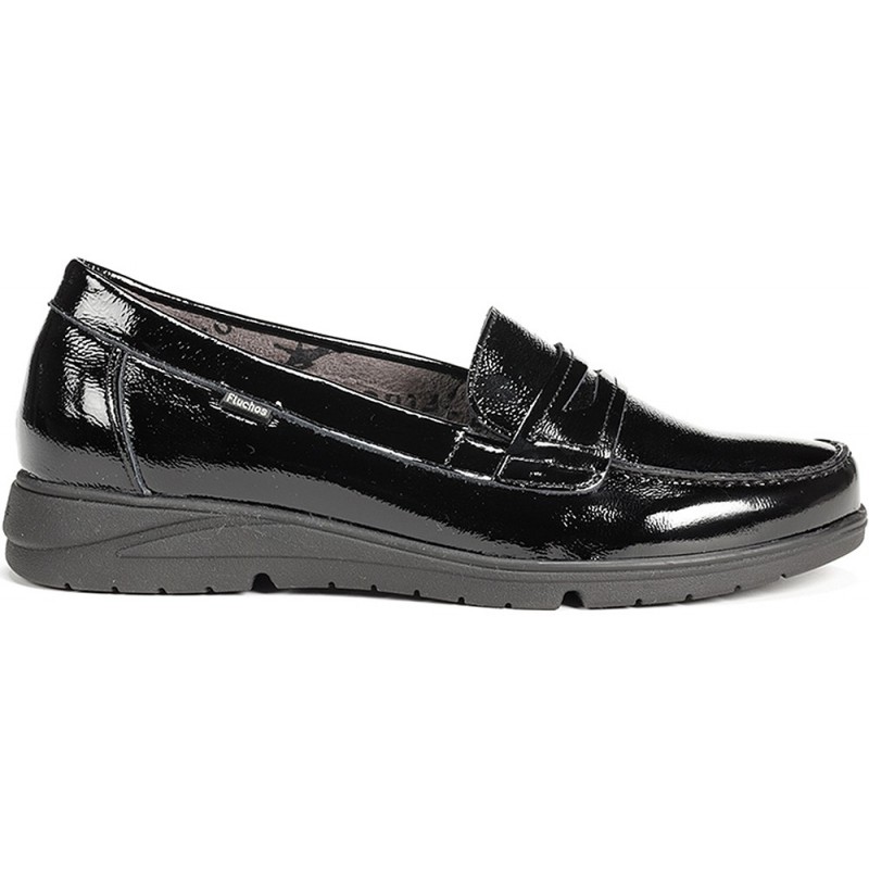 Mocassini da donna Fluchos F1835 Styll NEGRO