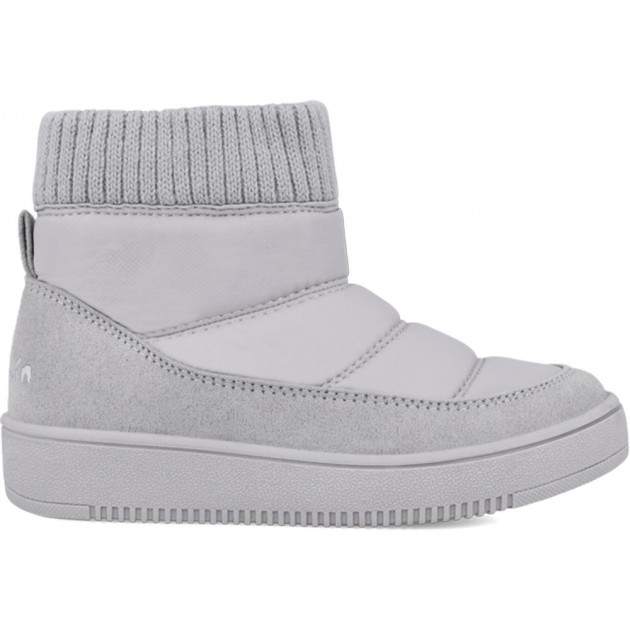 Stivaletti trapuntati per bambina GARVALIN 241350 GRIS_B156 Stivaletti trapuntati per bambina GARVALIN 241350 GRIS_B156