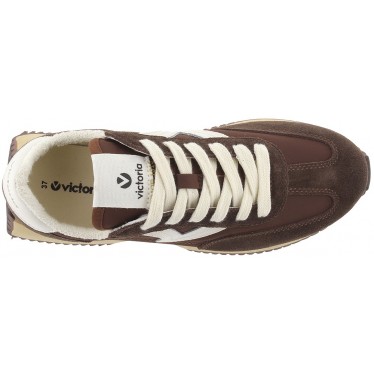 Scarpe da ginnastica Victoria 1134109 Cosmos in nylon CHOCOLATE