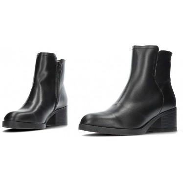 Stivaletti da donna Wonders G-6240 Isy NEGRO