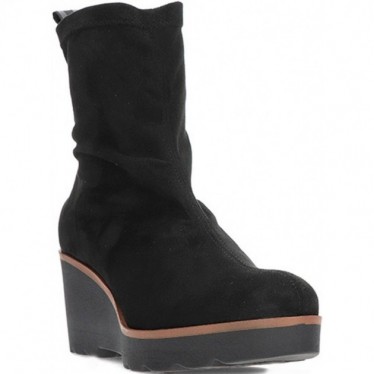 Stivale da donna PEDRO MIRALLES 26475 in camoscio elasticizzato NEGRO