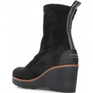 Stivale da donna PEDRO MIRALLES 26475 in camoscio elasticizzato NEGRO