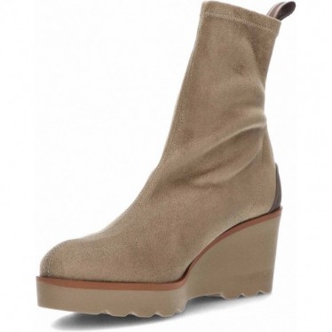 Stivale da donna PEDRO MIRALLES 26475 in camoscio elasticizzato TAUPE
