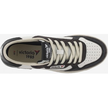 Scarpe da ginnastica VICTORIA C80 a blocchi di colore 8800120 NEGRO