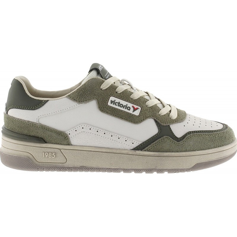 Scarpe da ginnastica VICTORIA C80 a blocchi di colore 8800120 KAKI