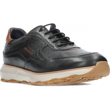 FLUCHOS f2082 walter scarpe da ginnastica da uomo HABANA_NEGRO