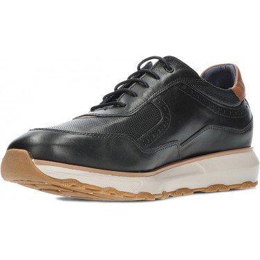 FLUCHOS f2082 walter scarpe da ginnastica da uomo HABANA_NEGRO