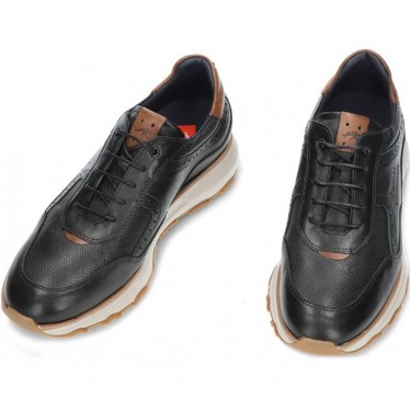 FLUCHOS f2082 walter scarpe da ginnastica da uomo HABANA_NEGRO
