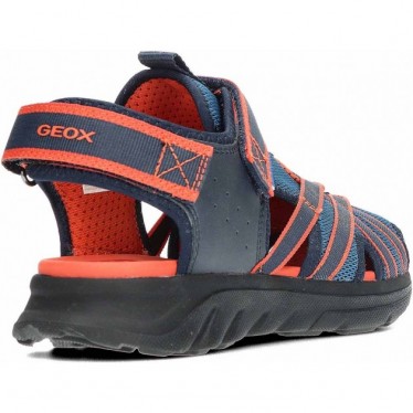 Sandalo da bambino GEOX Airadyum J55F1A NAVY_RED