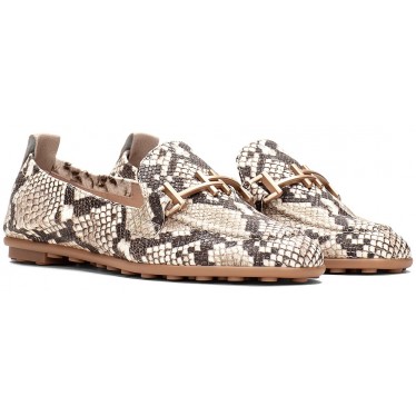 Hispanitas HV254027 Mocassini Bombay da donna SNAKE_TAUPE_C003