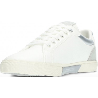 Sneakers da donna di PEPE JEANS modello Kenton court pls31588 SILVER