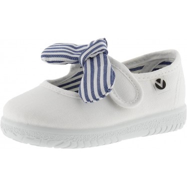 MERCEDITA VICTORIA OJALA 105110 FIOCCO A RIGHE BLANCO