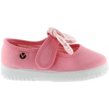 MERCEDITA VICTORIA OJALA 105110 FIOCCO A RIGHE FLAMINGO