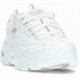 Skechers D Lites Fresh Start Sneakers da donna 11931 WHITE_ROSE_GOLD