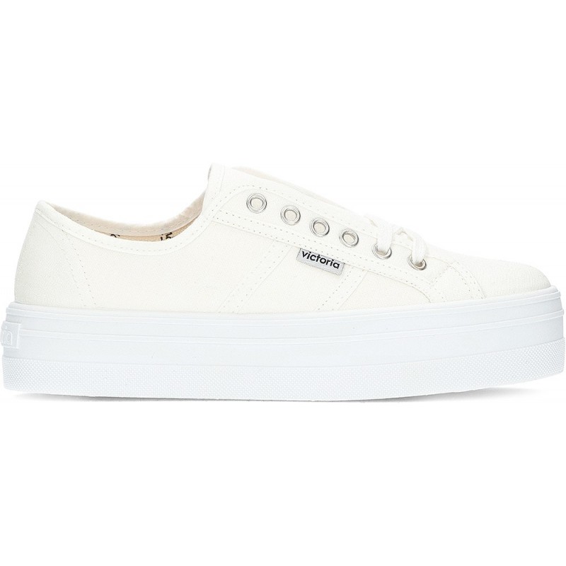 SNEAKERS VICTORIA TELA DA DONNA 109200 BLANCO