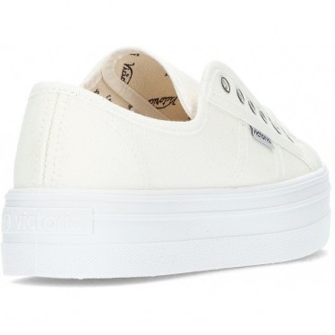 SNEAKERS VICTORIA TELA DA DONNA 109200 BLANCO