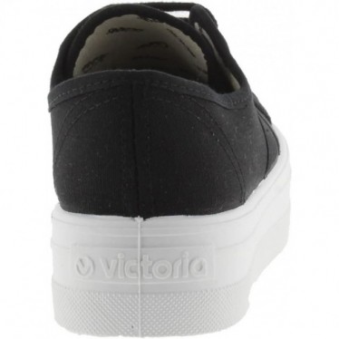 SNEAKERS VICTORIA TELA DA DONNA 109200 NEGRO