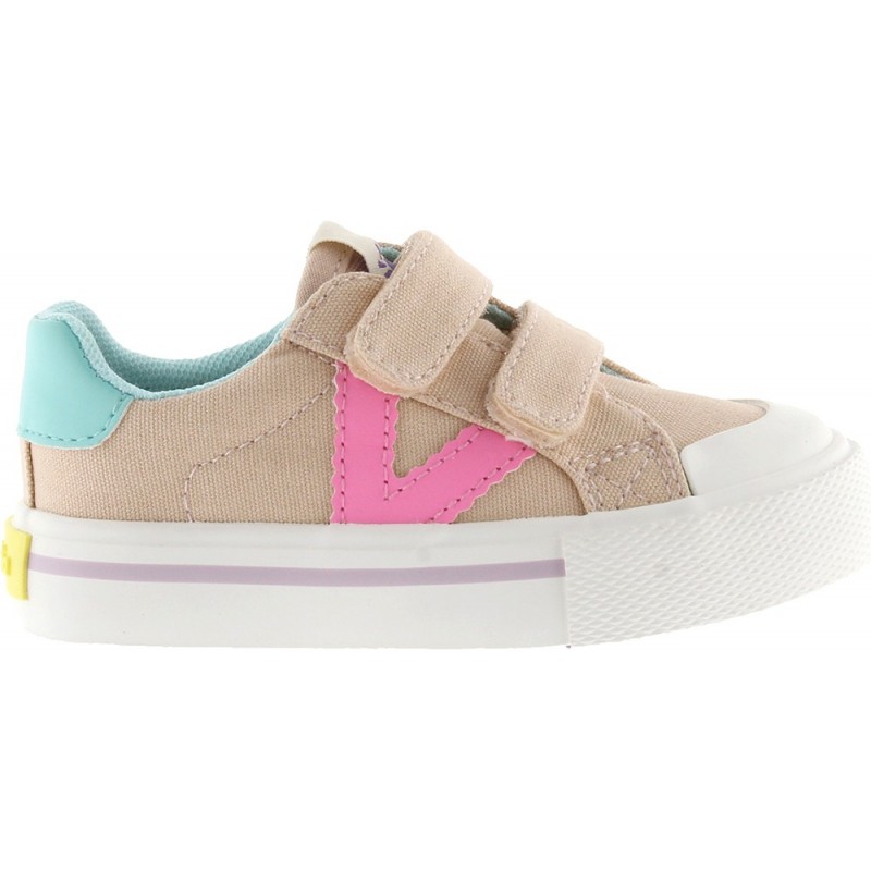 Victoria 1065195 Tribu Canvas Sneakers da bambina ROSA