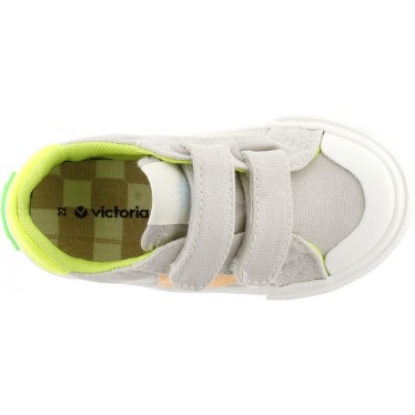 Victoria 1065195 Tribu Canvas Sneakers per ragazzi BEIGE