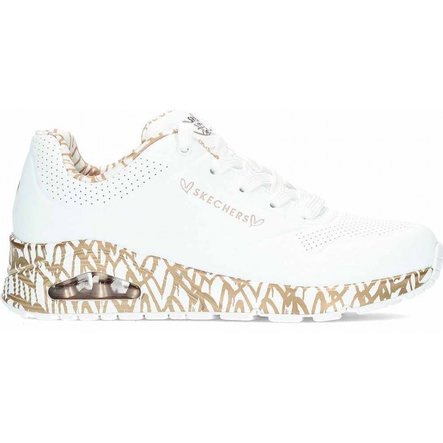 Skechers Loving Love Sneakers da donna 155506 WHITE_ROSE_GOLD Skechers Loving Love Sneakers da donna 155506 WHITE_ROSE_GOLD