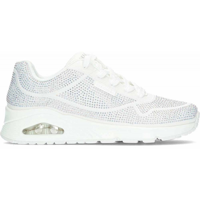 Skechers Disco Rave Sneakers da donna 155262 WHITE