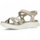 SKECHERS SANDALI GO WALK FLEX 141451 TAUPE