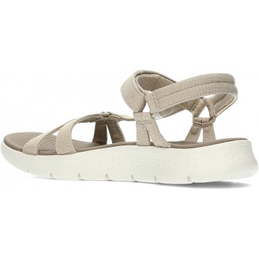 SKECHERS SANDALI GO WALK FLEX 141451 TAUPE