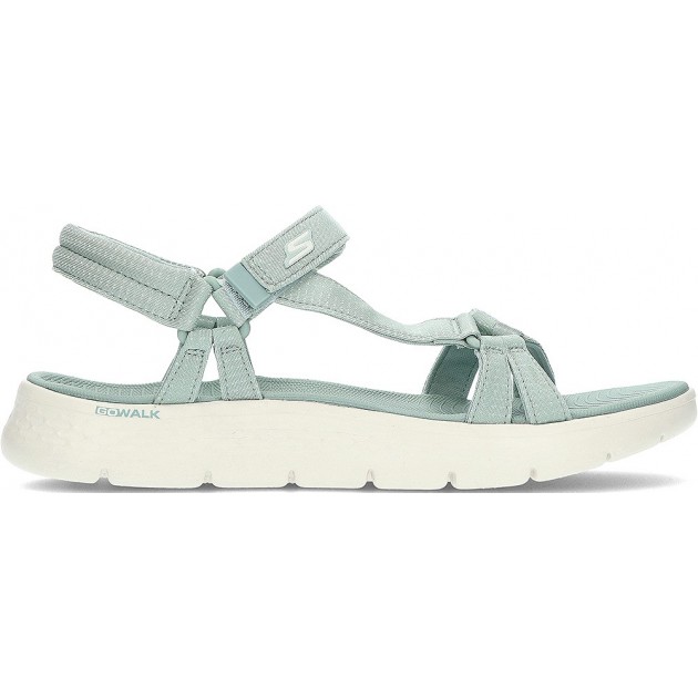 SKECHERS SANDALI GO WALK FLEX 141451 SAGE SKECHERS SANDALI GO WALK FLEX 141451 SAGE